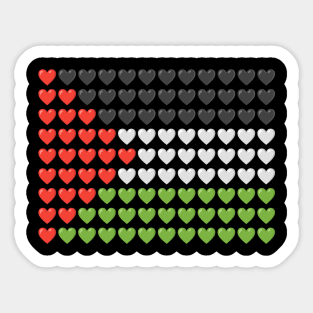 Love Palestine Sticker